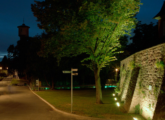 Stadtmauer in Ladenburg