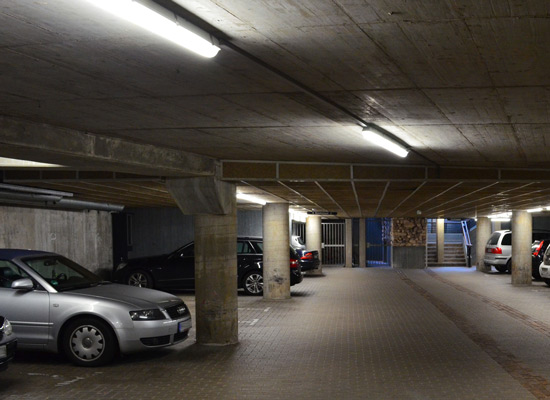 Tiefgarage im Rathaus in Ladenburg