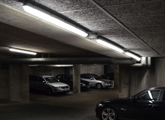 Tiefgarage im Rathaus in Ladenburg